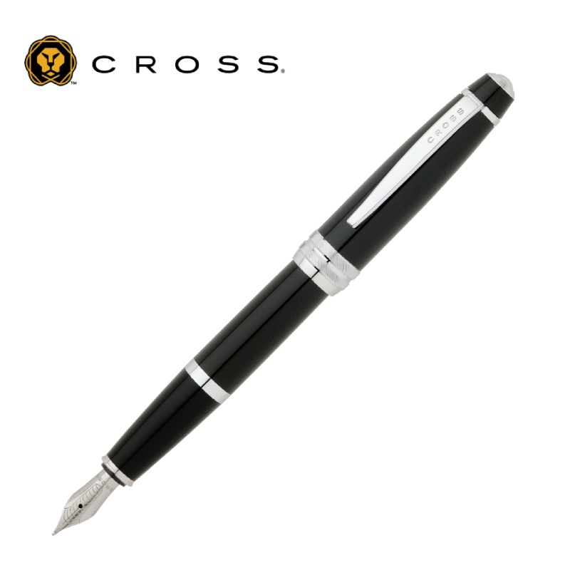 【免費刻字】CROSS BAILEY 貝禮系列 黑法瑯鋼筆 CAT0456-7MS✿50B003